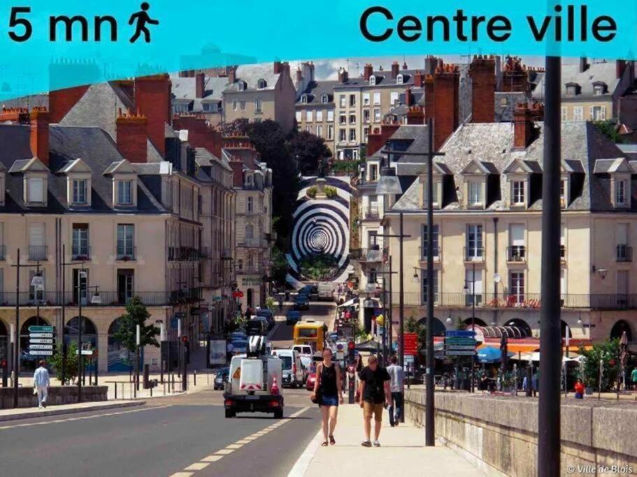 Le Repaire De Blois Hypercentre A 5 Min Chateau Ngoại thất bức ảnh